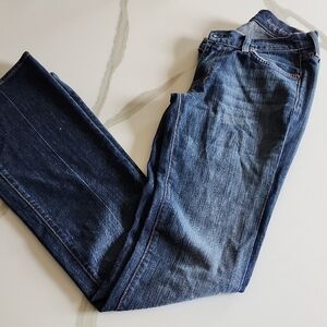 7 For All Mankind Blue Slim Jeans